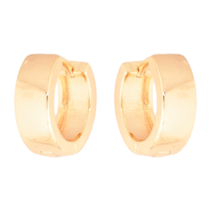 Серьги Xuping M&L Цвет 18K колечки Классика, шир. 6мм ø 17мм фото №16