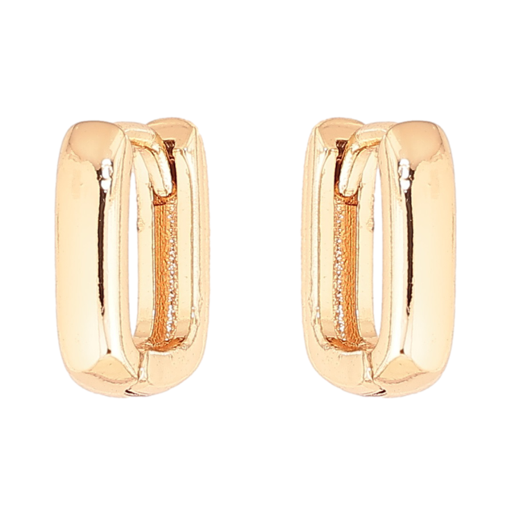 Серьги Xuping M&L Цвет 18K колечки Овальные фото №16