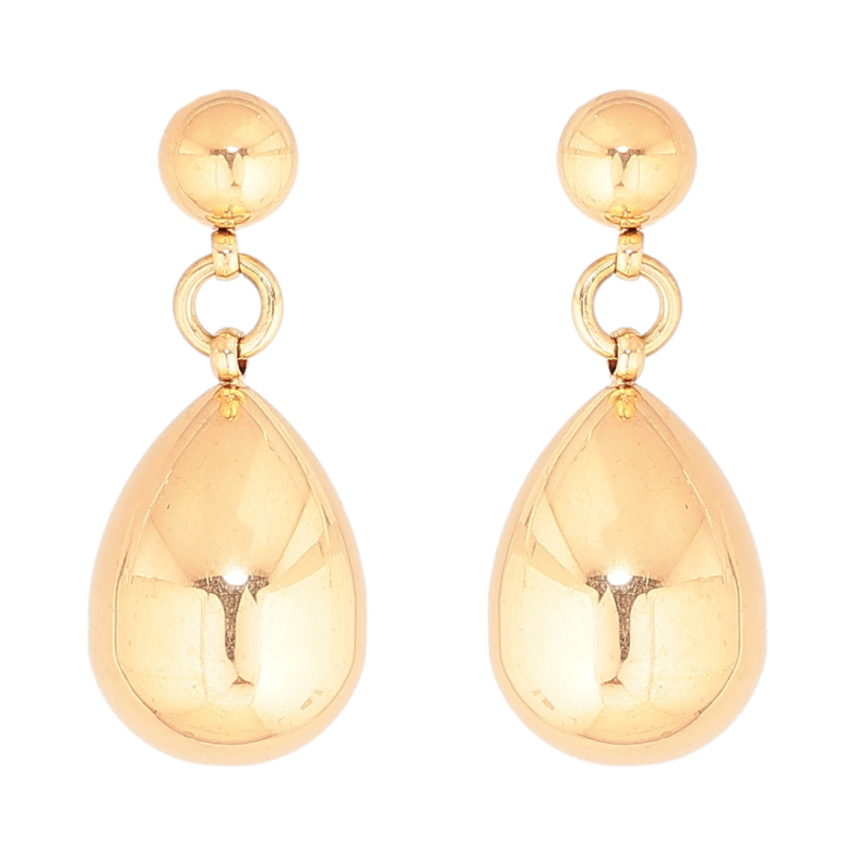 Сережки Xuping TTM Stainless Steel колір 18К пусети «Підвіски крапельки» фото №1