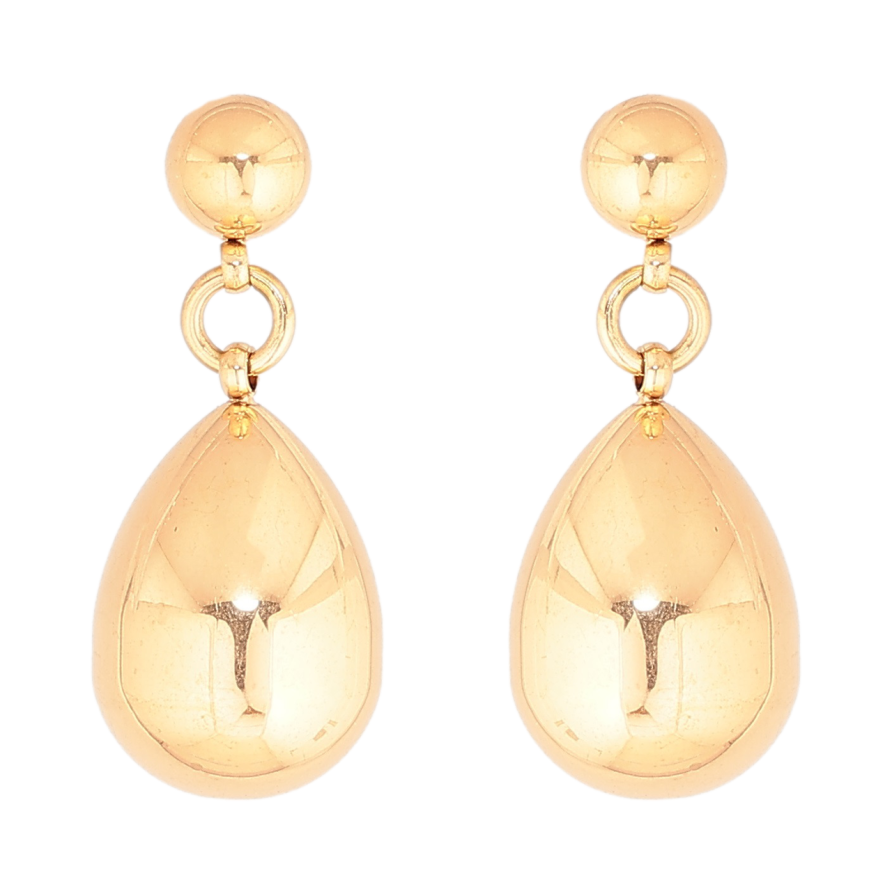 Сережки Xuping TTM Stainless Steel колір 18К пусети «Підвіски крапельки» фото №1