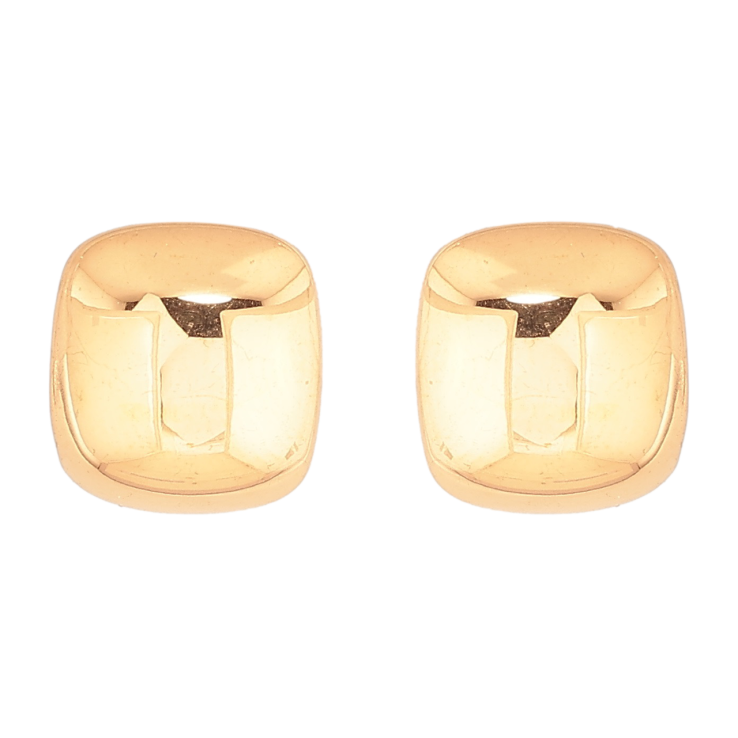 Сережки Xuping TTM Stainless Steel колір 18К пусети «Декоративні» 11х12мм фото №6