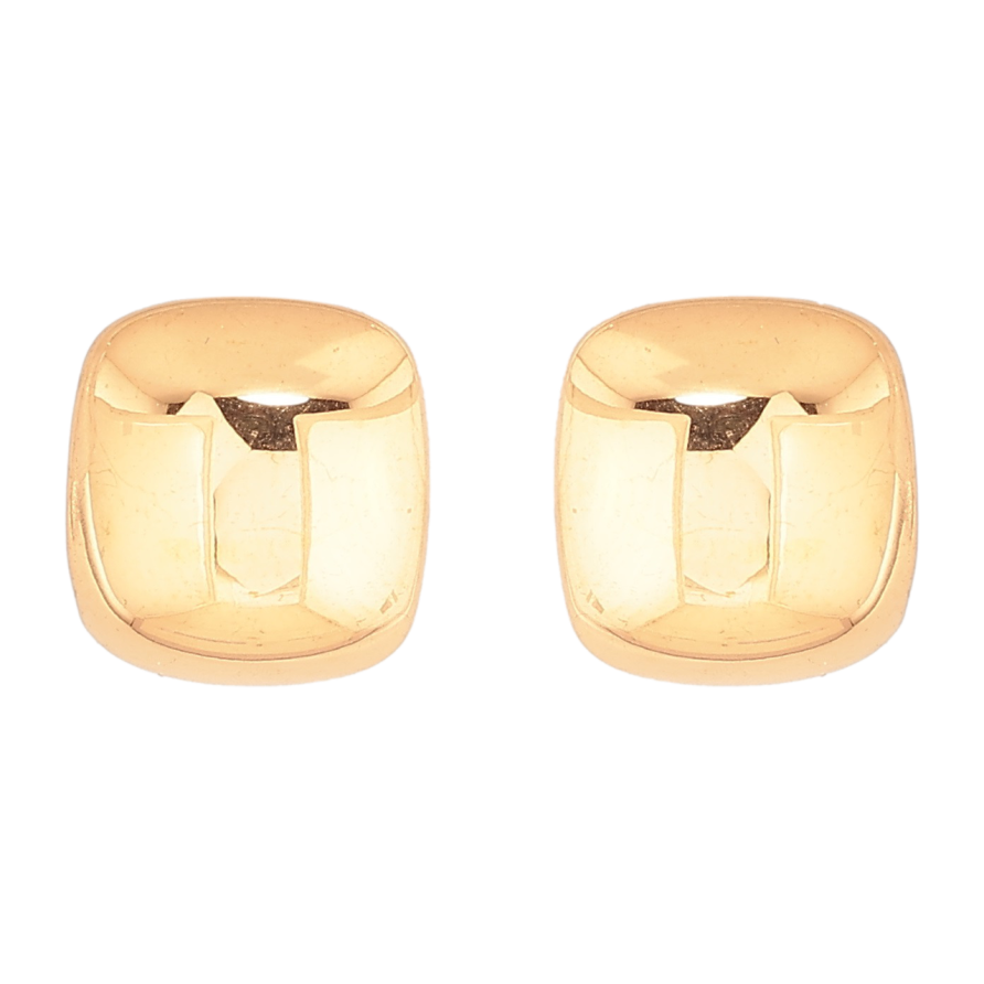 Сережки Xuping TTM Stainless Steel колір 18К пусети «Декоративні» 11х12мм фото №1