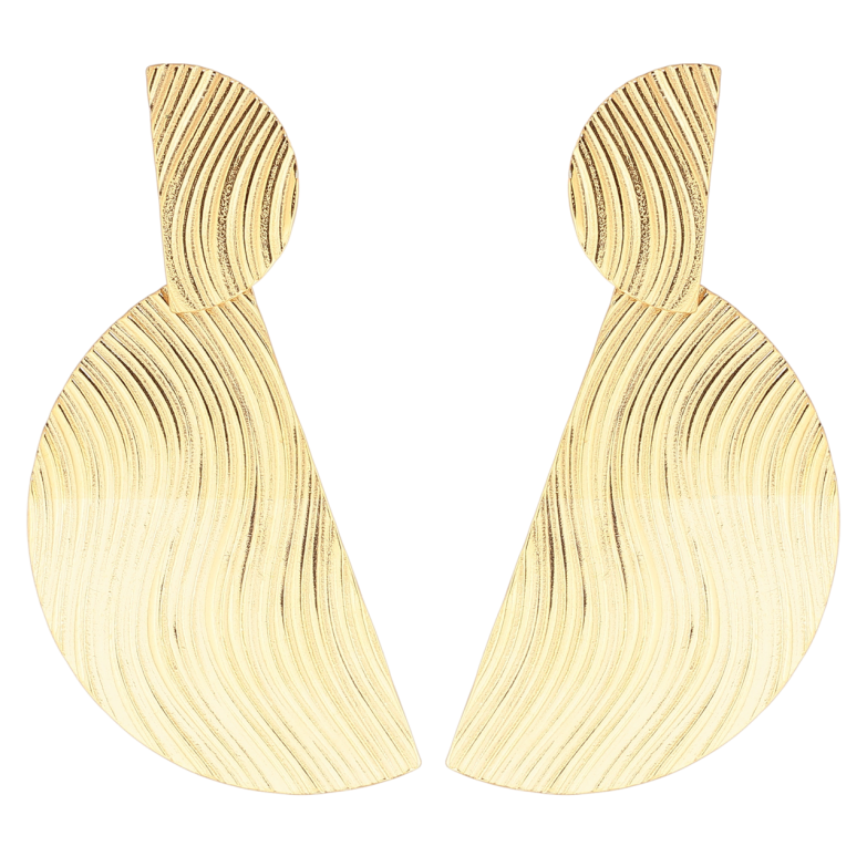 Сережки Xuping TTM Stainless Steel колір 14К пусети «Декоративні підвіски» фото №4