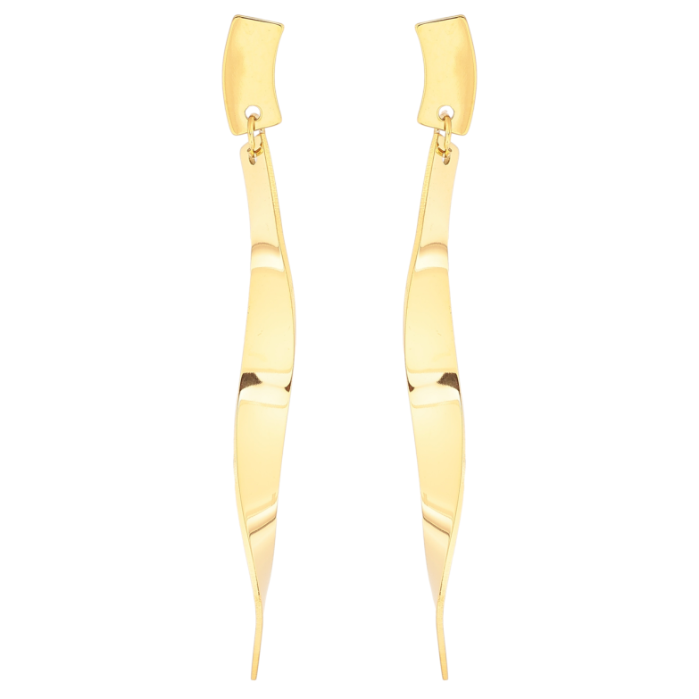 Сережки Xuping TTM Stainless Steel колір 14К пусети «Декоративні підвіски» фото №1