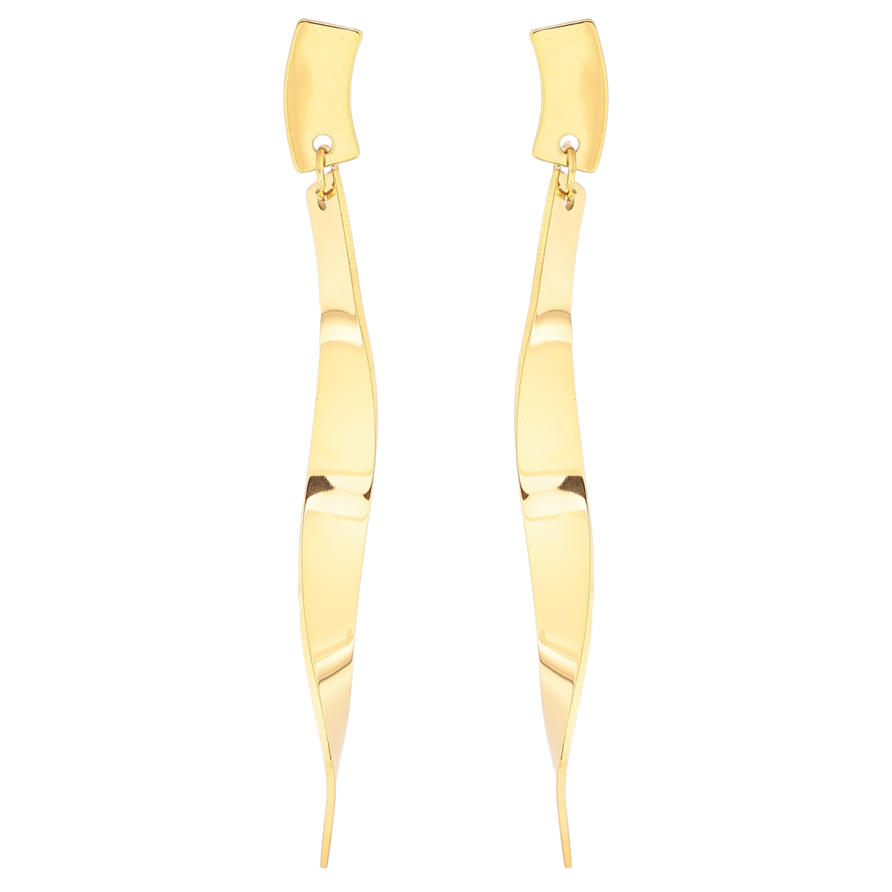 Сережки Xuping TTM Stainless Steel колір 14К пусети «Декоративні підвіски» фото №1