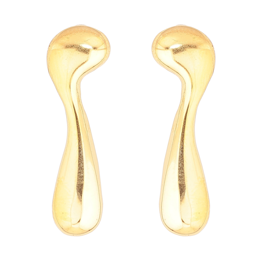 Сережки Xuping TTM Stainless Steel колір 14К пусети «Декоративні» фото №1