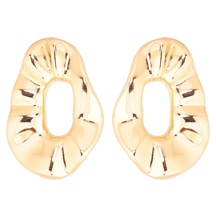 Серьги Xuping Позолота 18K пусеты Декоративные овалы фото №2 Серьги Xuping Позолота 18K пусеты Декоративные овалы фото №2
