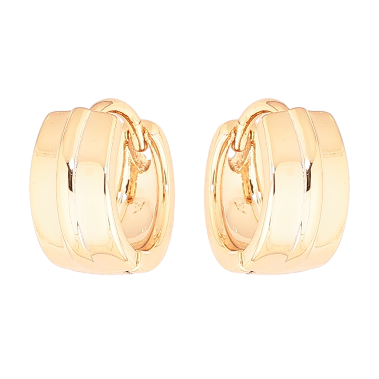 Сережки Xuping Позолота 18K колечка Декоративний візерунок фото №1