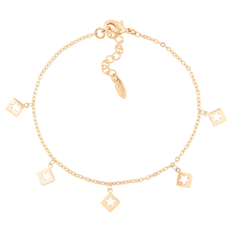 Браслет Xuping M&L Колір 18K «Ланцюжок з підвісками» довжина з доп.ланцюжком 17.5-21см х 1.5мм фото №23