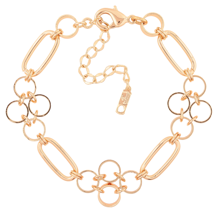 Браслет Xuping M&L Колір 18K «Декоративний візерунок» довжина з доп.ланцюжком 19-24см х 8-17мм фото №21