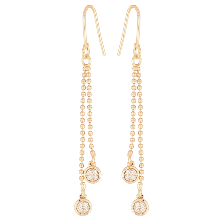 Сережки Xuping M&L Колір 18K французький замок «Підвіски з кристалами» фото №24 Сережки Xuping M&L Колір 18K французький замок «Підвіски з кристалами» фото №24