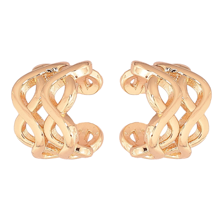 Серьги Xuping M&L Цвет 18K каффы Декоративный узор фото №12