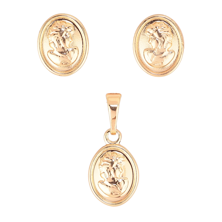 Набір Xuping M&L Колір 18K Сережки Кулон «Портрет» фото №20