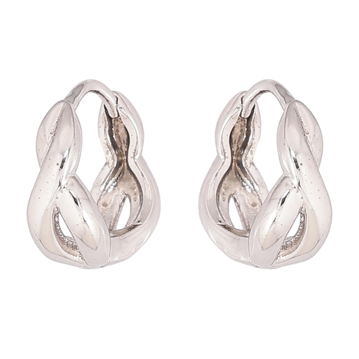 Сережки Xuping Родій колечка «Декоративний візерунок» фото №6