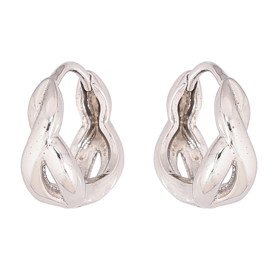 Сережки Xuping Родій колечка «Декоративний візерунок» фото №1