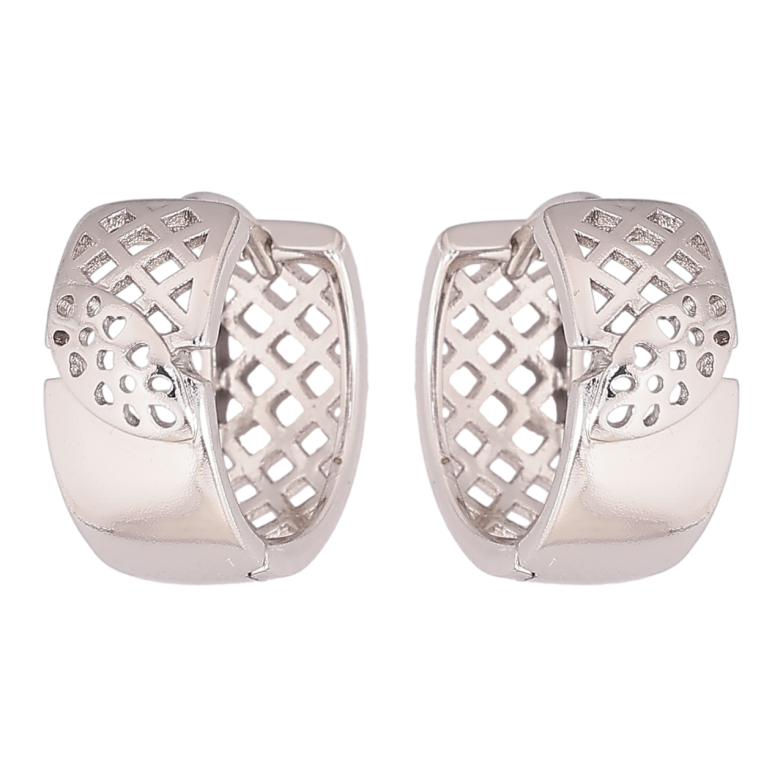 Сережки Xuping Родій колечка «Різьблений візерунок» фото №1