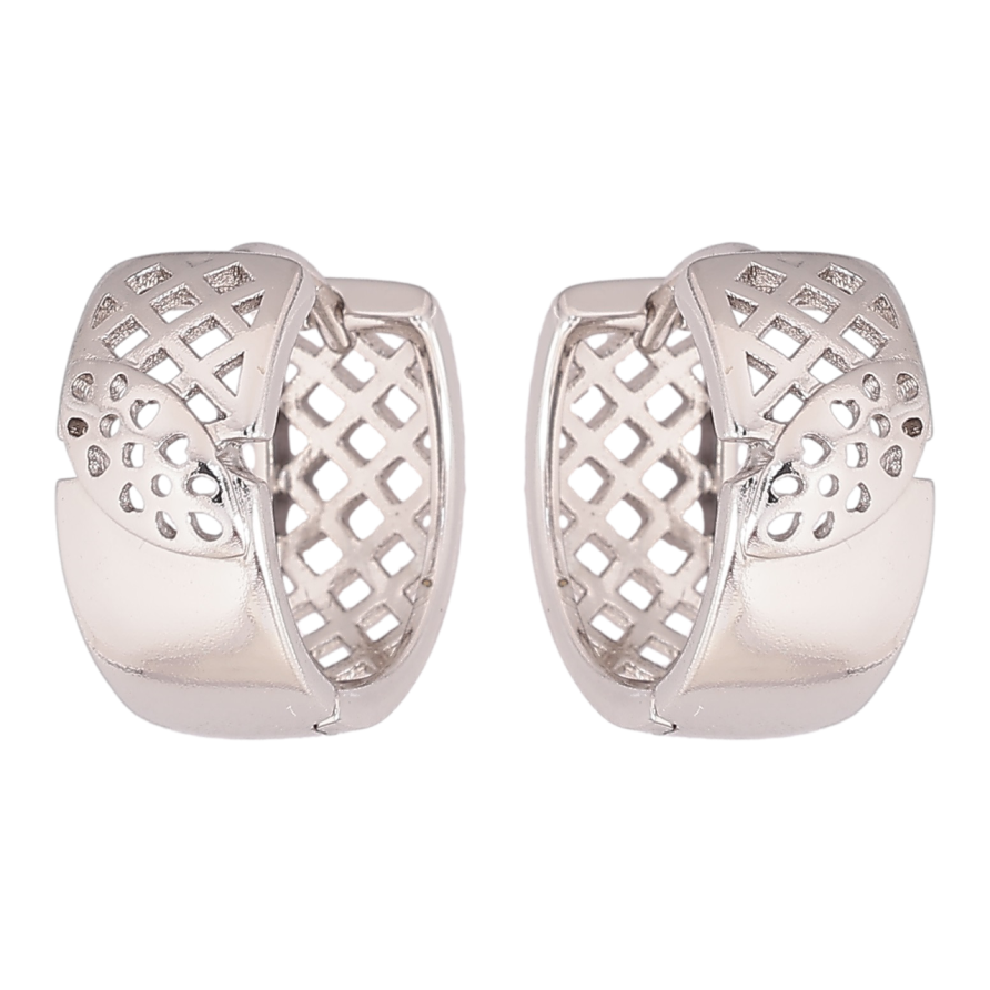 Сережки Xuping Родій колечка «Різьблений візерунок» фото №1