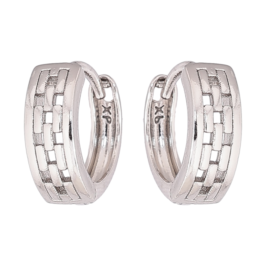 Сережки Xuping Родій колечка «Декоративний візерунок» фото №1