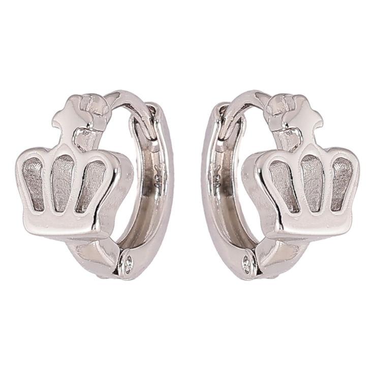 Сережки Xuping Родій колечка «Корона» фото №24