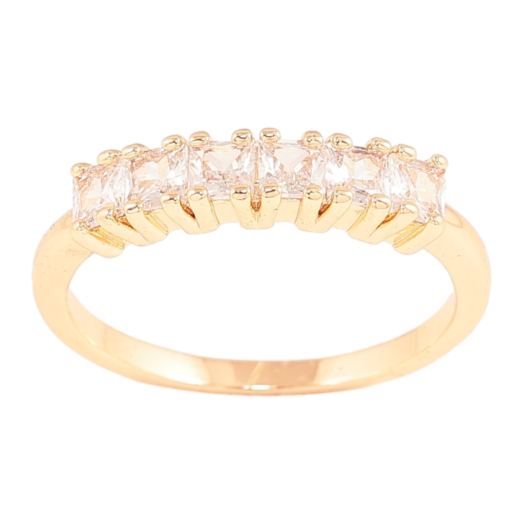 Каблучка Xuping M&L Колір 18К «Доріжка кристалів» фото №21