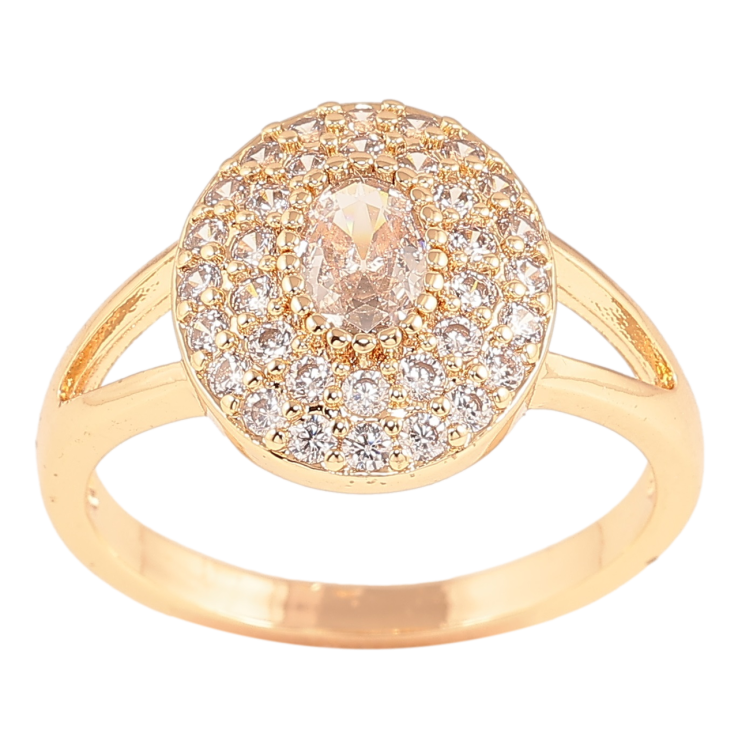 Каблучка Xuping M&L Колір 18К «Інкрустація кристалами» фото №16