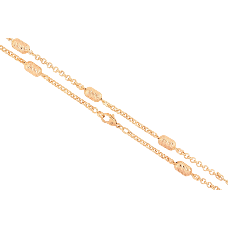 Цепочка Xuping M&L Цвет 18К Плетение Фантазийное длина 48см х 3мм фото №25 Цепочка Xuping M&L Цвет 18К Плетение Фантазийное длина 48см х 3мм фото №25