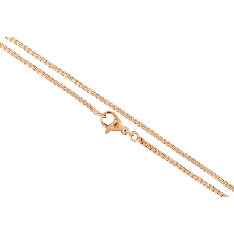 Цепочка Xuping M&L Цвет 18К Плетение Венецианское длина 45см х 1.5мм фото №5