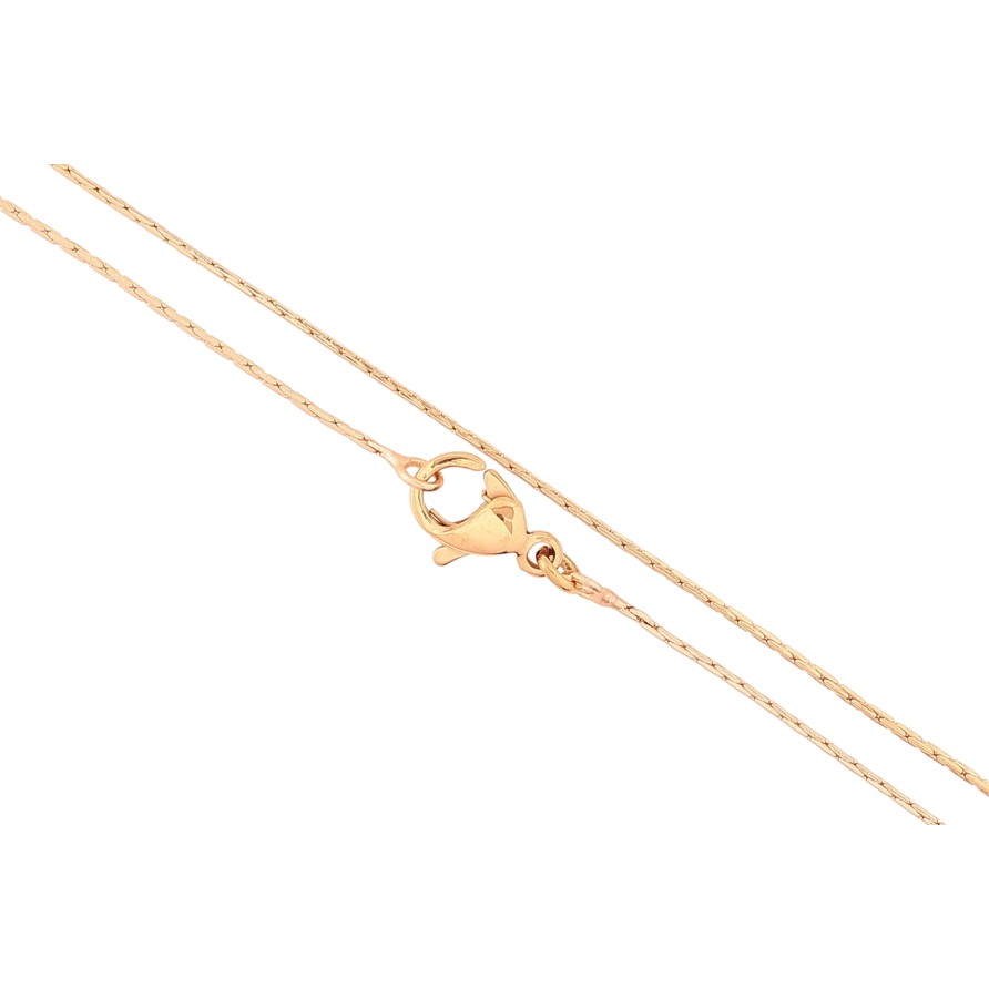 Ланцюжок Xuping M&L Колір 18К «Плетіння Фантазійне» довжина 45см х 1мм фото №1