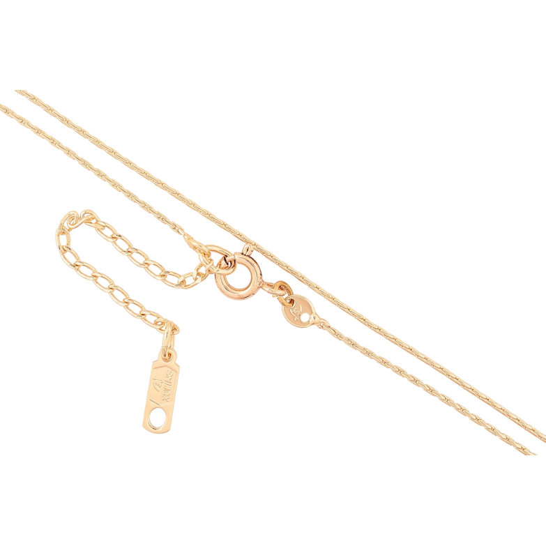 Цепочка Xuping M&L Цвет 18К Плетение Якорное длина 41-47см х 1мм фото №2