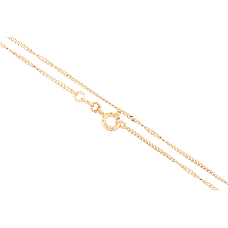 Цепочка Xuping M&L Цвет 18К Плетение Якорное перекрученное длина 45см х 1.5мм фото №1