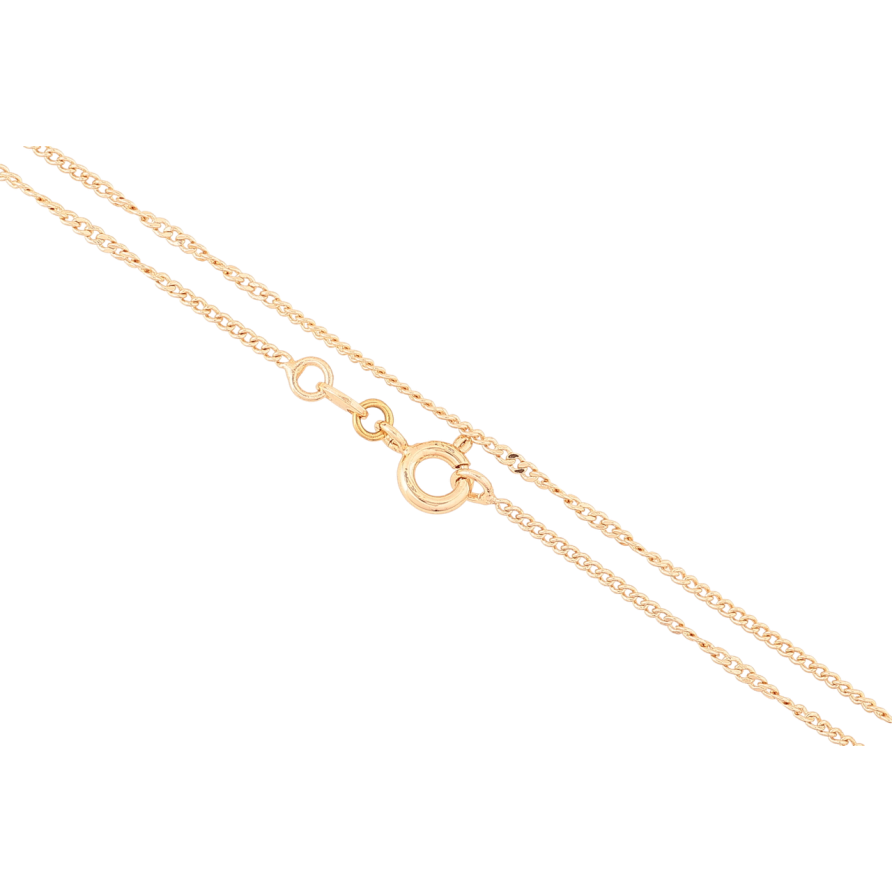 Цепочка Xuping M&L Цвет 18К Плетение Якорное перекрученное длина 45см х 1.5мм фото №1