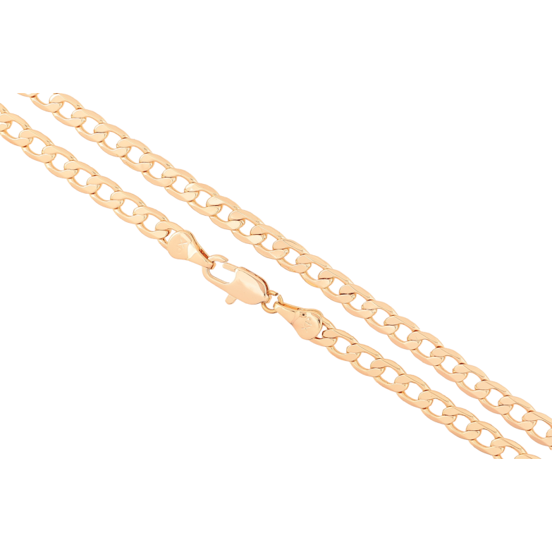 Цепочка Xuping M&L Цвет 18К Плетение Панцирное длина 45см х 4мм фото №1