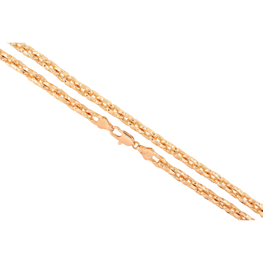 Ланцюжок Xuping M&L Колір 18К «Плетіння Якірне» довжина 42см х 5мм фото №1