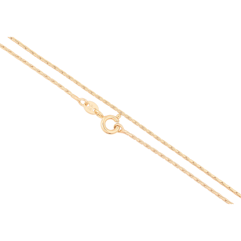 Ланцюжок Xuping M&L Колір 18К «Плетіння Фантазійне» довжина 40см х 1мм фото №1