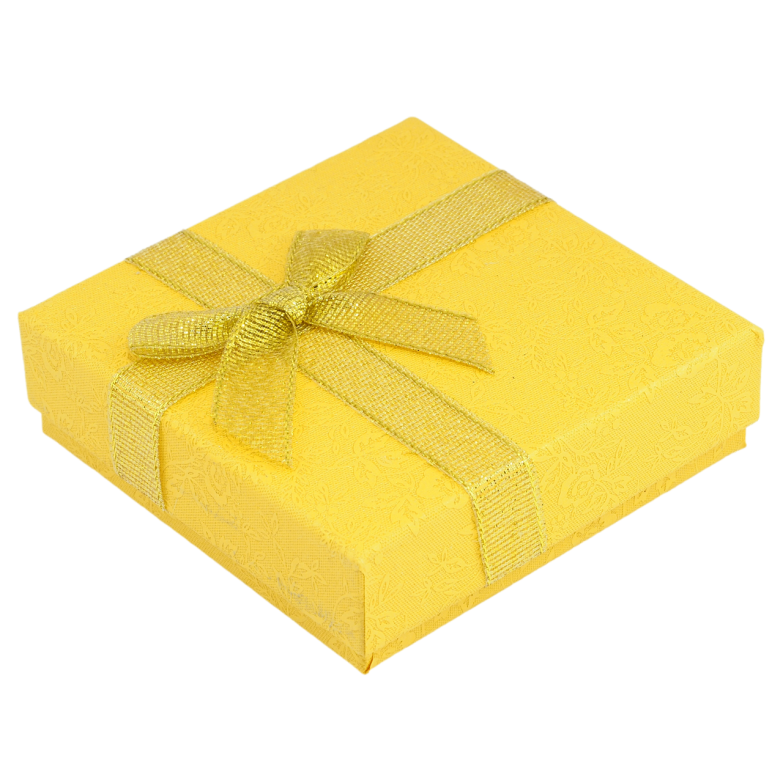 Подарункова коробка з бантом Універсальна (Каблучка, Кулон, Сережки) Розмір 9х9см, h = 2.5см ціна за 1 шт. фото №3 Подарункова коробка з бантом Універсальна (Каблучка, Кулон, Сережки) Розмір 9х9см, h = 2.5см ціна за 1 шт. фото №3