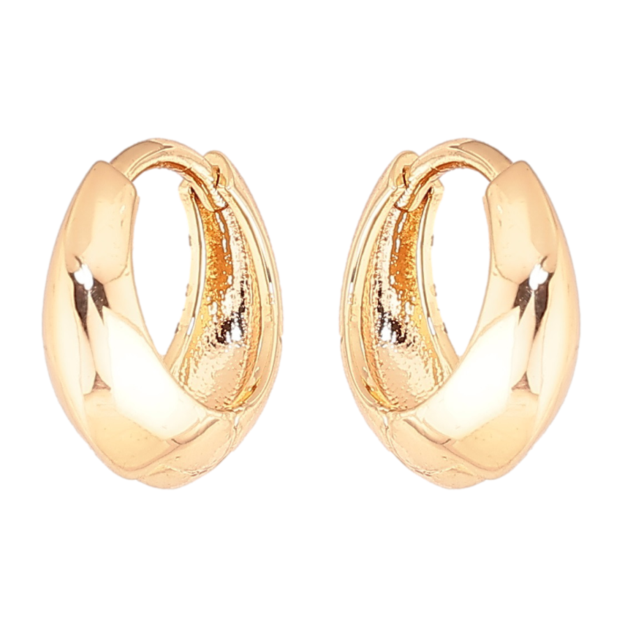 Серьги Xuping M&L Цвет 18K колечки Декоративные фото №1