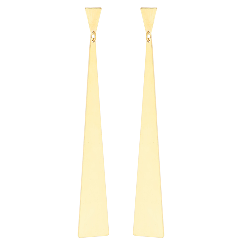 Сережки Xuping TTM Stainless Steel колір 14К пусети «Декоративні підвіски» фото №1