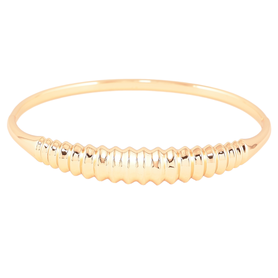 Браслет Xuping Позолота 18K «Декоративний візерунок» ø 6см фото №1