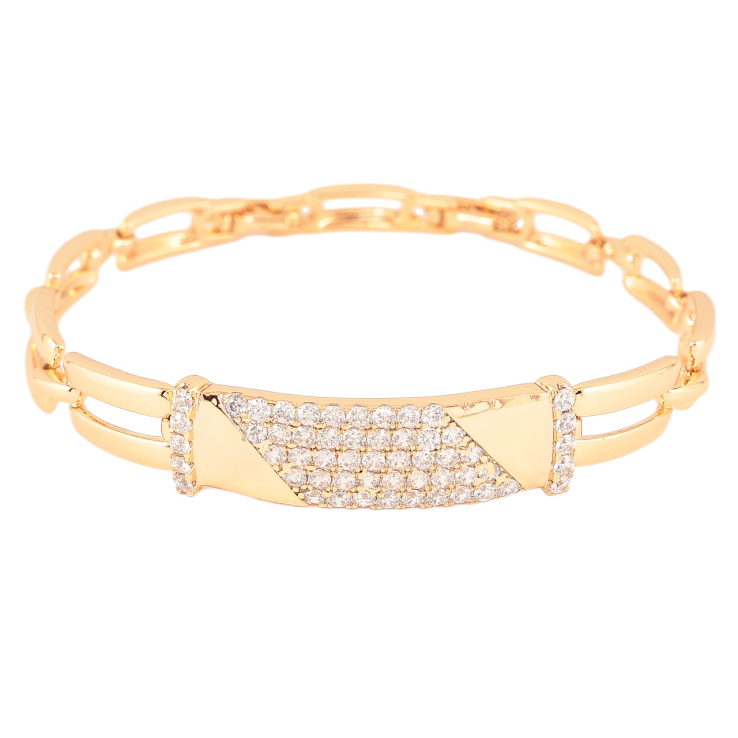 Браслет Xuping Позолота 18K «Інкрустація кристалами» розмір з доп. замком 17,19см х 6-10мм фото №23