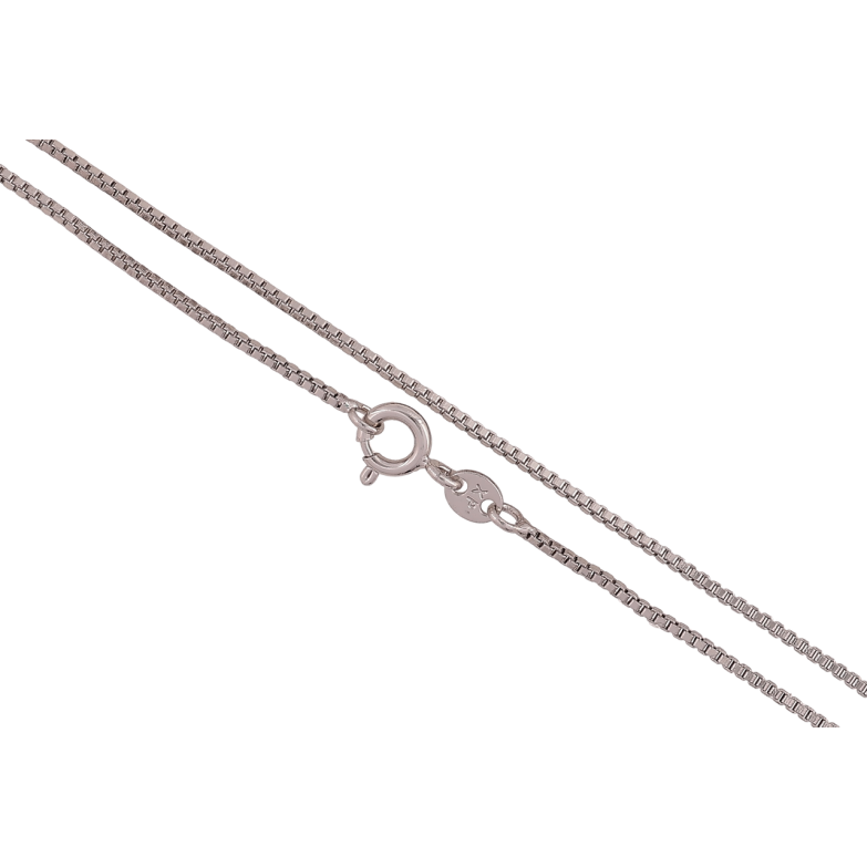 Цепочка Xuping Родий Плетение Венецианское длина 60см х 1мм фото №1