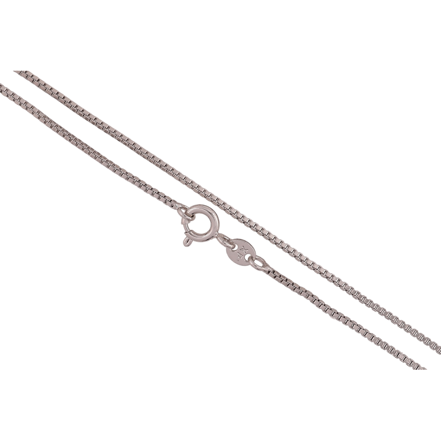 Ланцюжок Xuping Родій «Плетіння Венеціанське» довжина 60см х 1мм фото №1