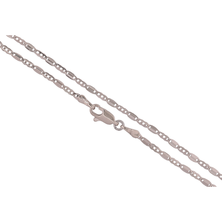 Ланцюжок Xuping Родій «Плетіння Фантазійне» довжина 49см х 2мм фото №16