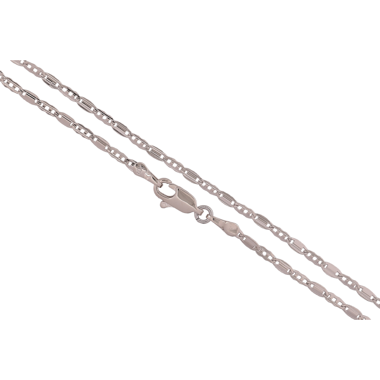 Ланцюжок Xuping Родій «Плетіння Фантазійне» довжина 49см х 2мм фото №9