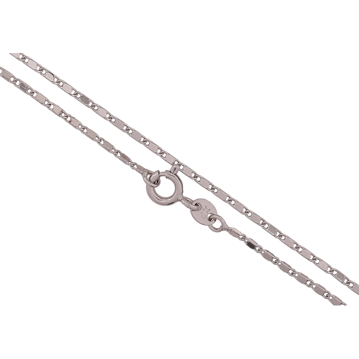 Ланцюжок Xuping Родій «Плетіння Морський ланцюг» довжина 45см х 1.5мм фото №20