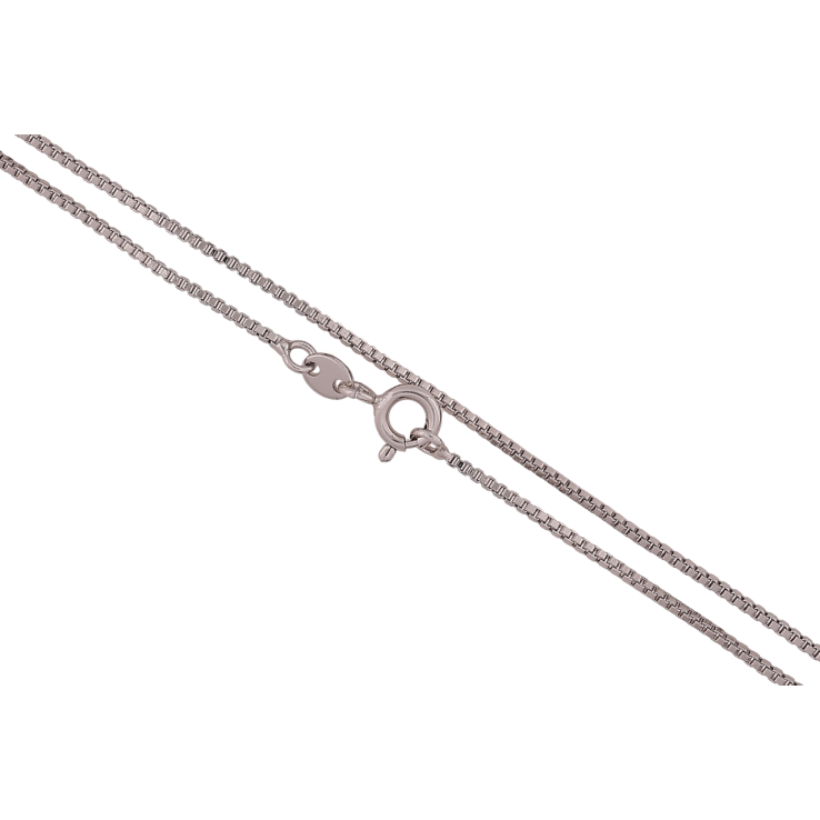 Ланцюжок Xuping Родій «Плетіння Венеціанське» довжина 51см х 1мм фото №20