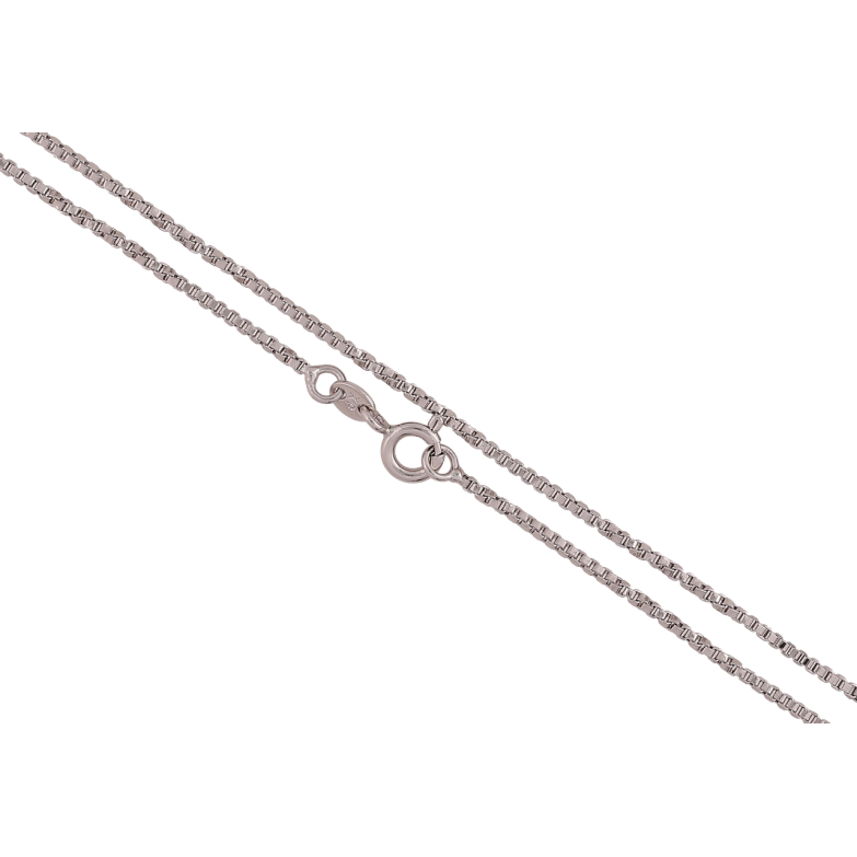 Ланцюжок Xuping Родій «Плетіння Венеціанське перекручене» довжина 50см х 1.5мм фото №1