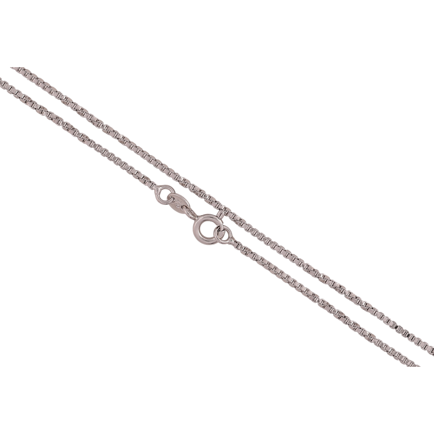 Ланцюжок Xuping Родій «Плетіння Венеціанське перекручене» довжина 50см х 1.5мм фото №1