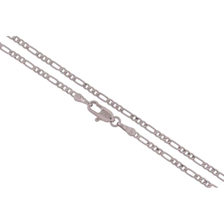 Ланцюжок Xuping Родій «Плетіння Фантазійне» довжина 55см х 2мм фото №1