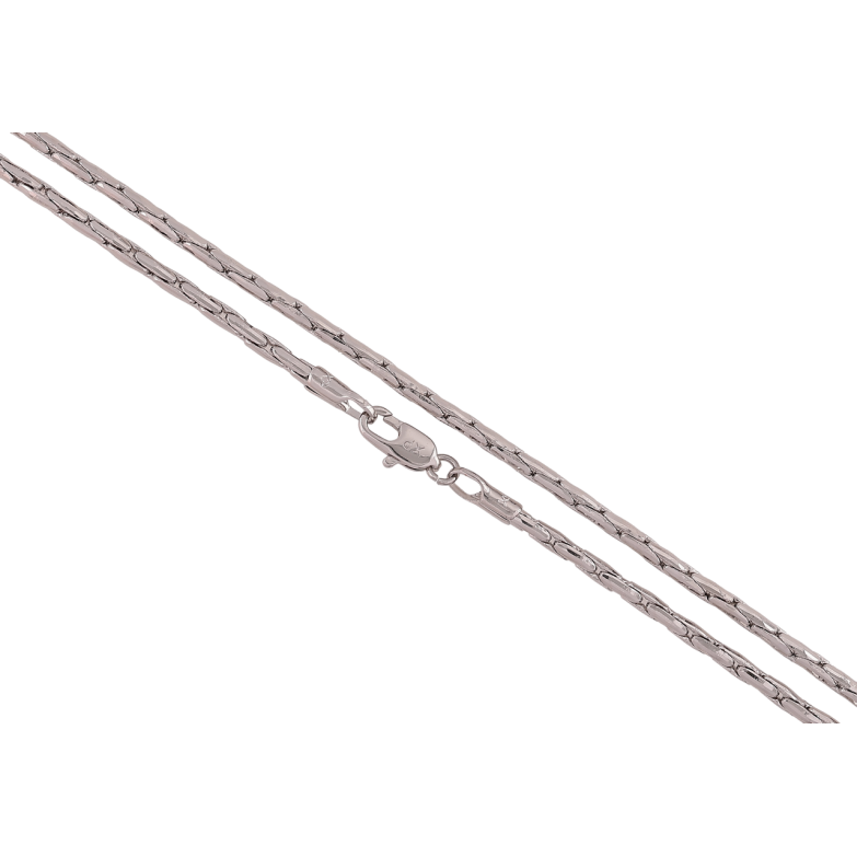 Цепочка Xuping Родий Плетение Фантазийное длина 45см х 2мм фото №15