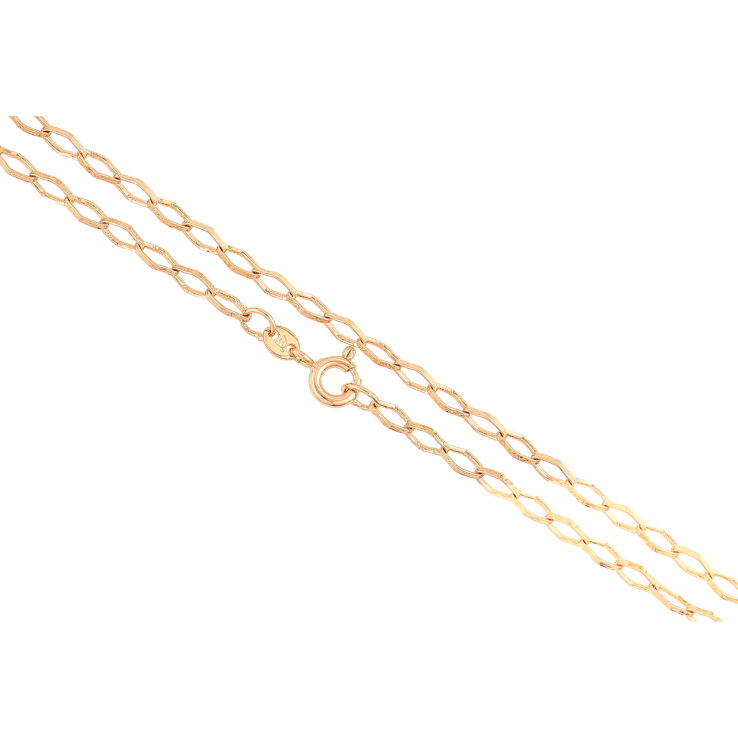 Ланцюжок Xuping Позолота 18K «Плетіння Ромб» довжина 46см х 3мм фото №16